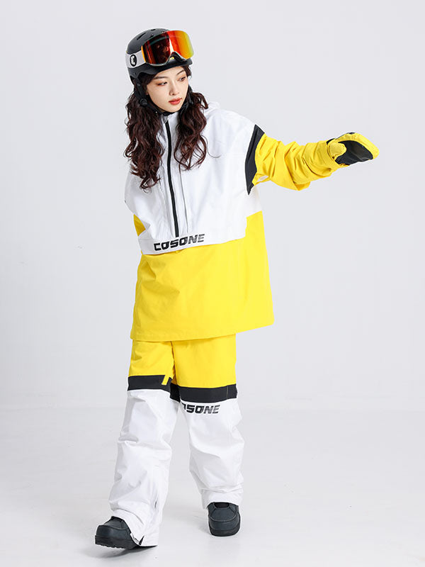 Cosone Powdreamer Block Anorak-Schneejacke und -hose für Damen (Set)