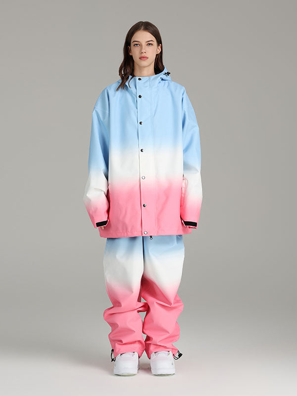 Searipe Sky Gradient Damen-Skijacke und -hose Set