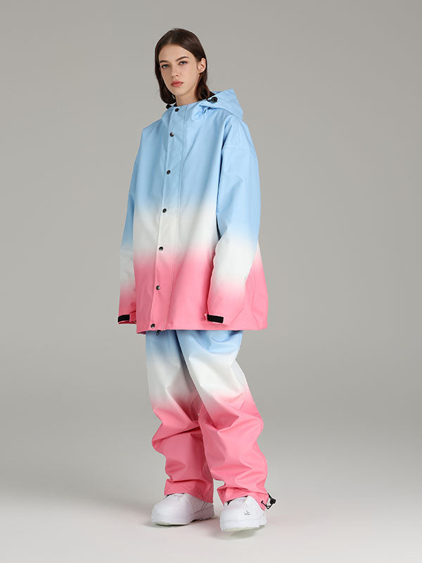 Searipe Sky Gradient Damen-Skijacke und -hose Set