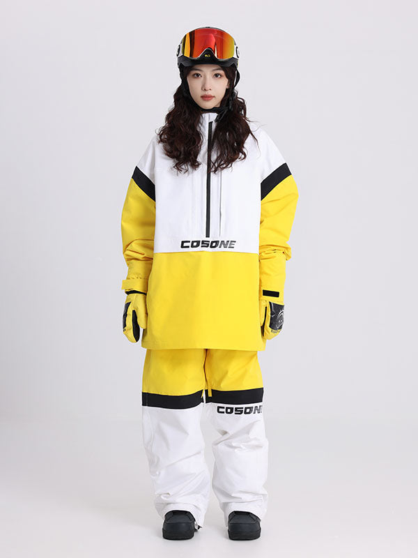 Cosone Powdreamer Block Anorak-Schneejacke und -hose für Damen (Set)