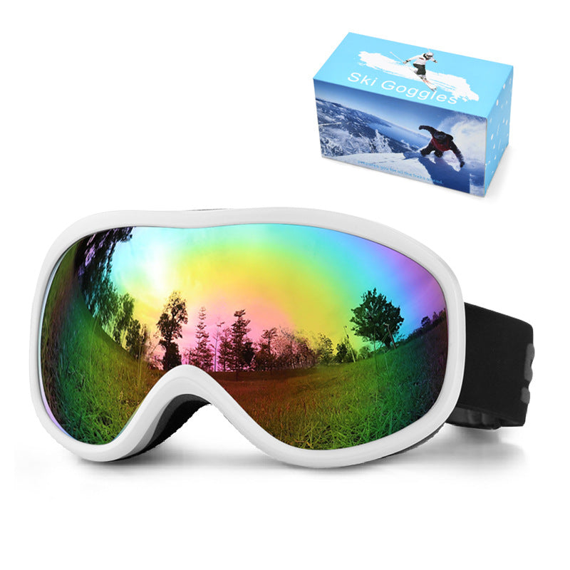 Spherical Anti-Fog Ski Goggles