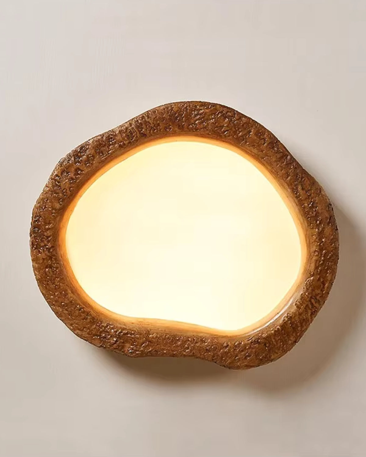 Luvano Le Halo Bois Deckenleuchte Holzoptik LED