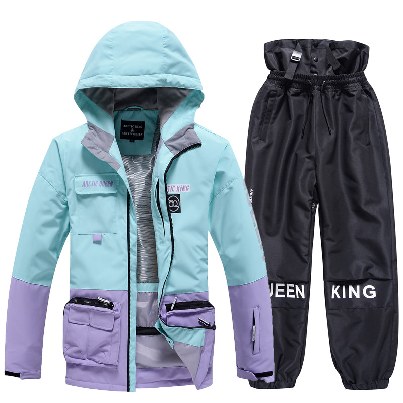 Arctic Queen Winter Sport Freestyle Schneejacke und -hose für Damen (Set)