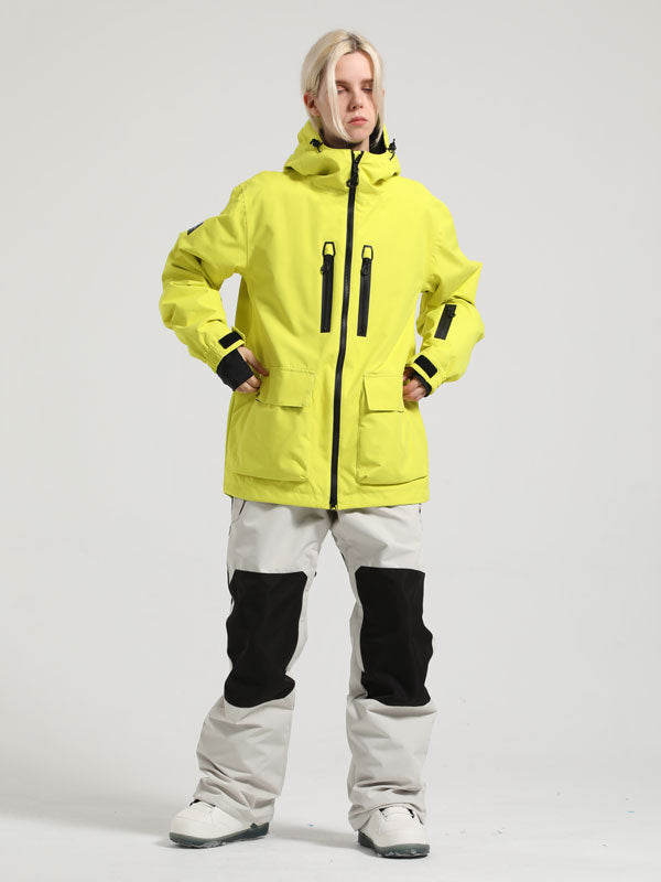 Gsou Snow Winter Ranger Cargo-Schneejacke & Latzhose für Damen (Set)