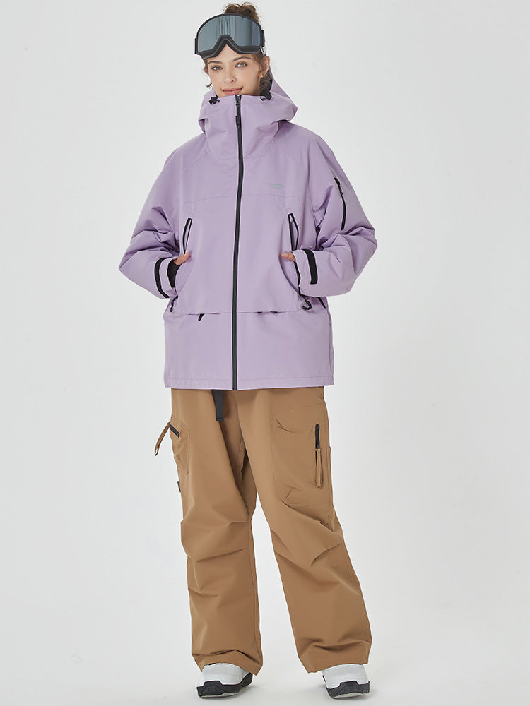 Mountain Breaker Damen-Skianzug, Thermo-Winterjacke und -hose
