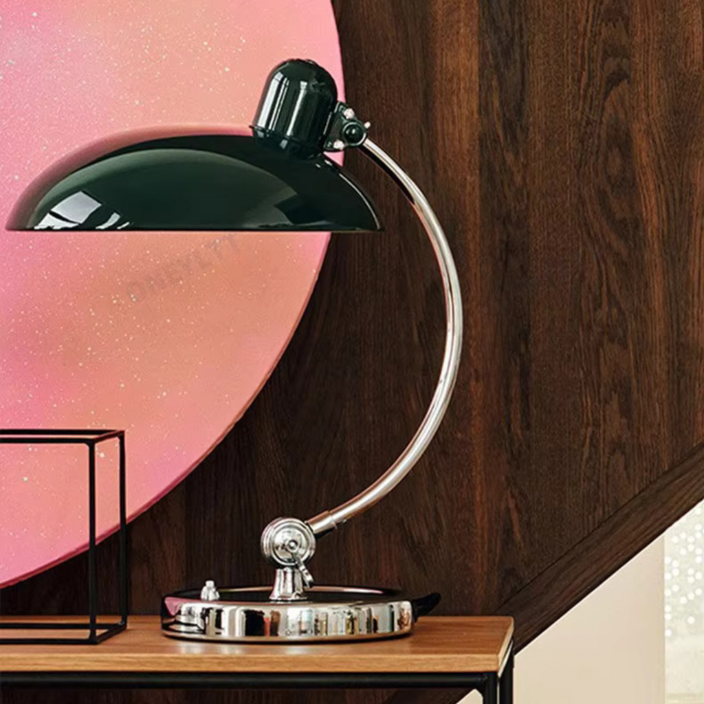 Luvano Tischleuchte Bogen Metall Bauhaus