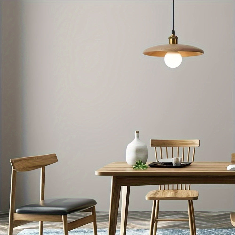 Luvano Pendelleuchte Massivholz Nordic Deckenlampe