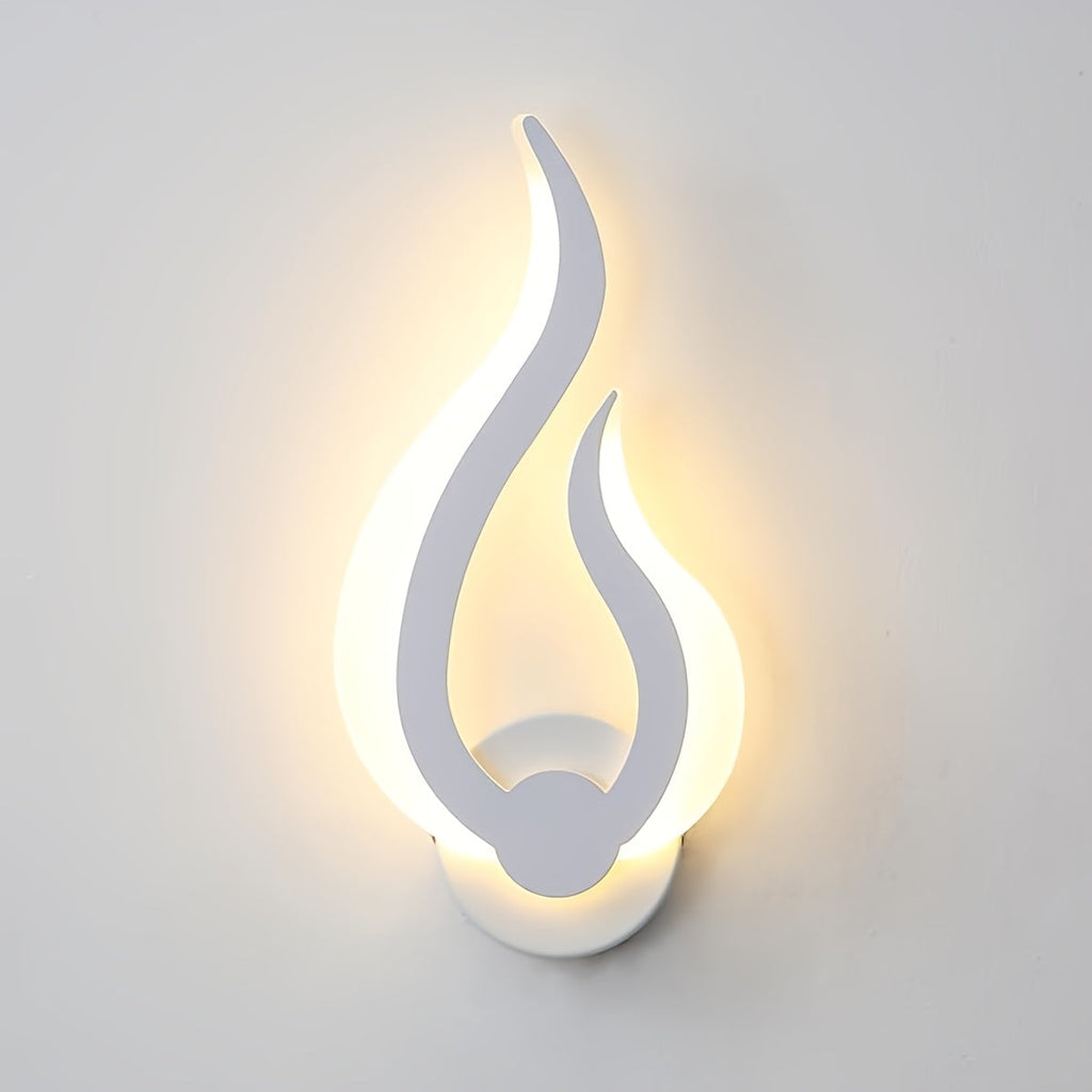 Luvano Wandleuchte Flamme LED warmweiß