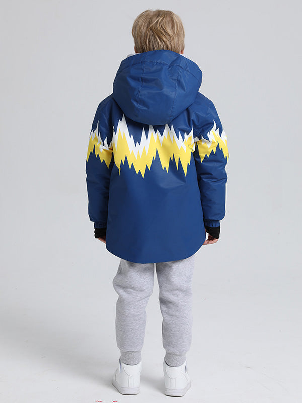 Wasserdichte Schneejacke mit Entendaunen für Mädchen und Jungen