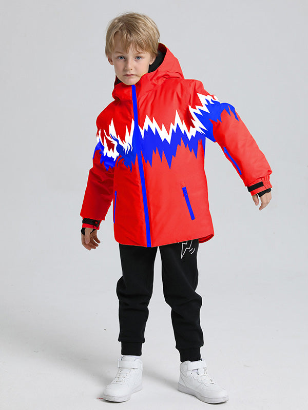 Phibee Lightning Daunen-Schneejacke für Jungen und Mädchen