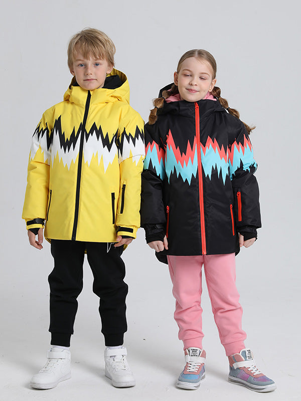 Phibee Lightning Daunen-Schneejacke für Jungen und Mädchen