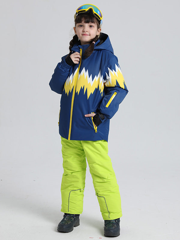 Phibee Lightning Daunen-Schneejacke für Jungen und Mädchen