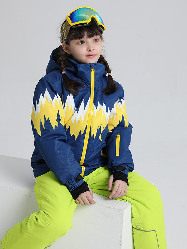 Phibee Lightning Daunen-Schneejacke für Jungen und Mädchen