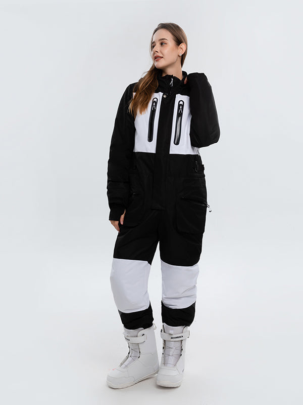 Arctic Queen Slope Star Icon Skianzüge für Damen, Winter-Schneeoveralls