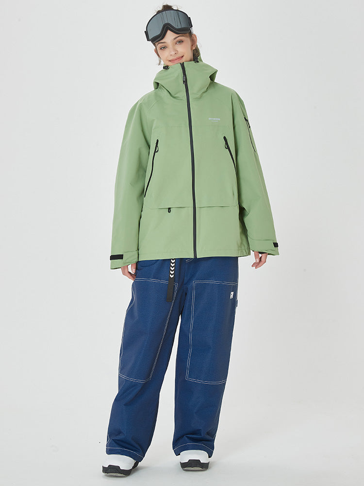 Mountain Breaker Damen-Skianzug mit Thermoisolierung, bestehend aus Anorak, Schneejacke und -hose