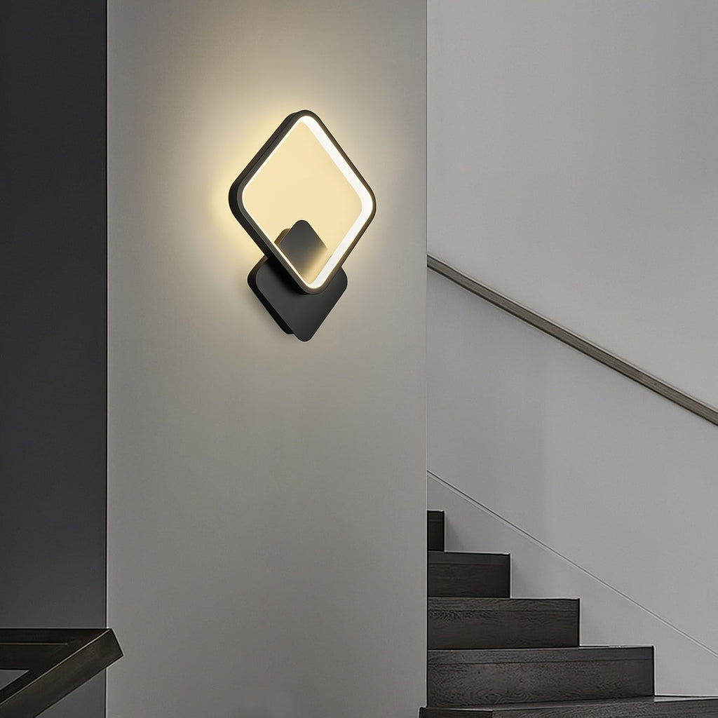 Luvano Wandleuchte quadratisch LED geometrisch