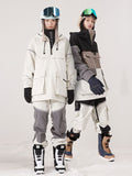 Damen-Unisex-Winteranorak mit reflektierenden, farbenfrohen Elementen, Vector-Aromak und Snowboardjacke