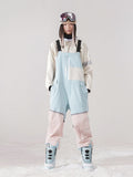 Vector Mountain Discover Colorblock Ski-Latzhose für Damen