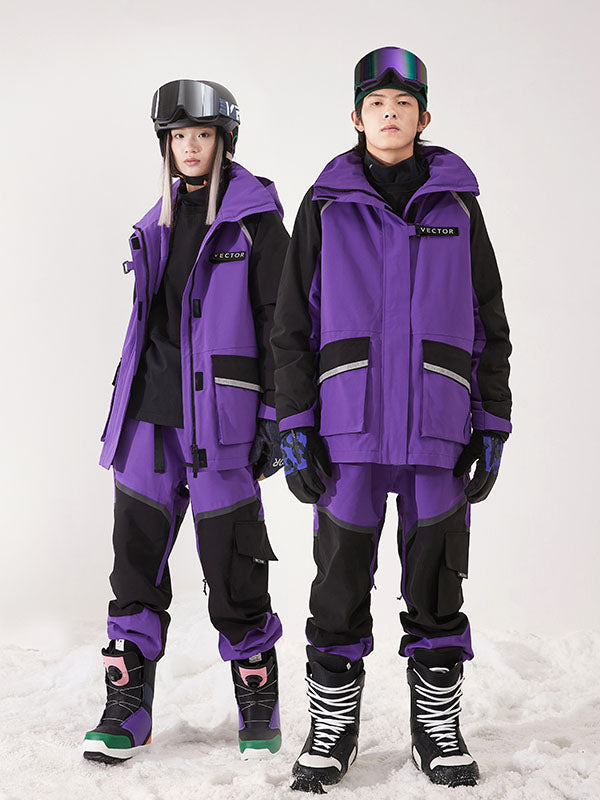 Zweiteiliger Schneeanzug Vector Mountain Defender für Damen, Skioverall