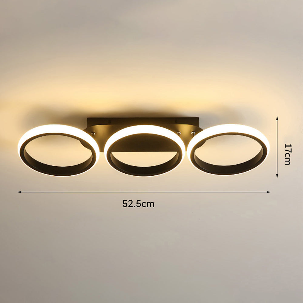 Luvano LED Deckenleuchte modern schlicht flach
