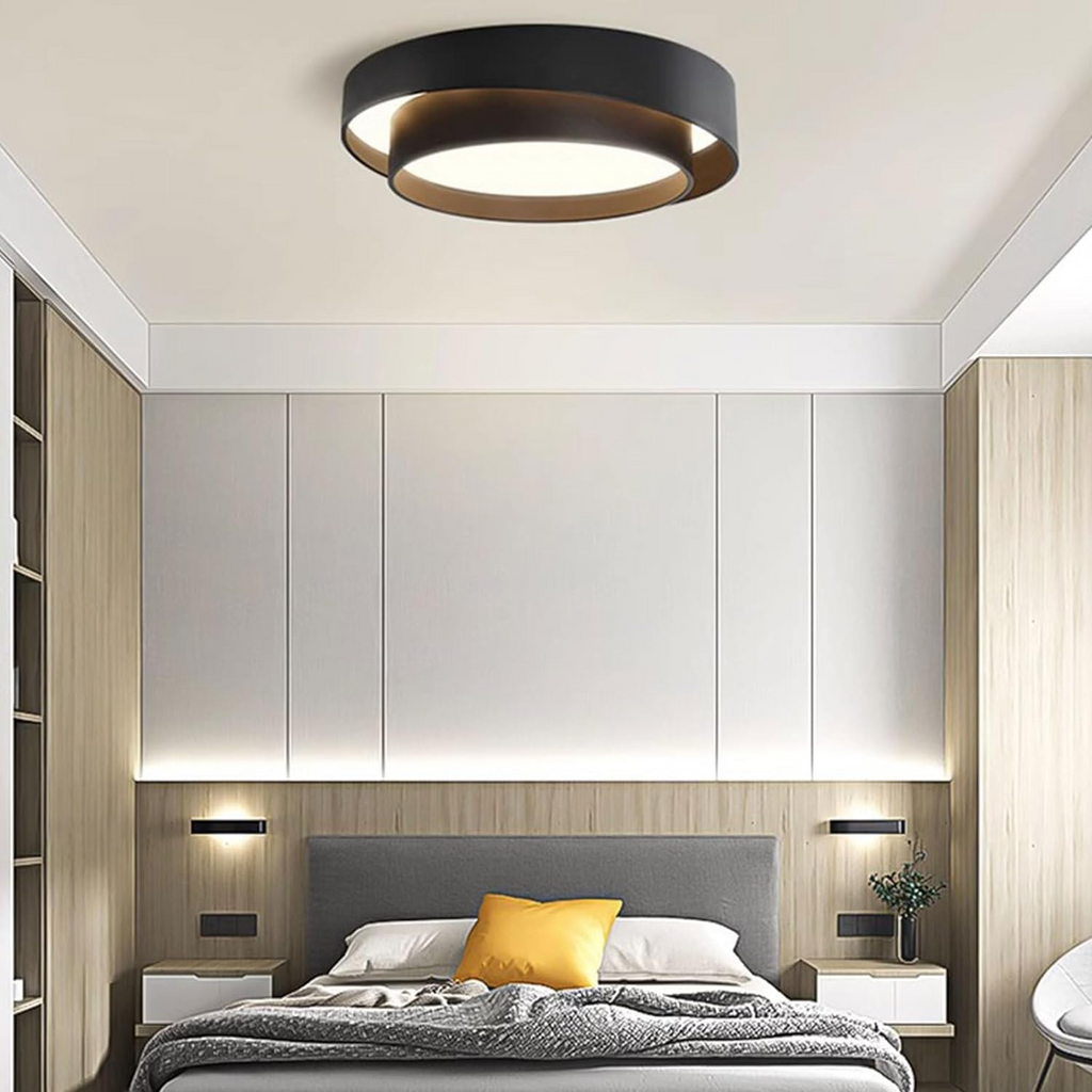 Luvano LED Deckenleuchte rund Nordic minimalistisch
