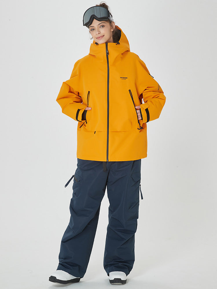 Mountain Breaker Damen-Skianzug, Thermo-Winterjacke und -hose