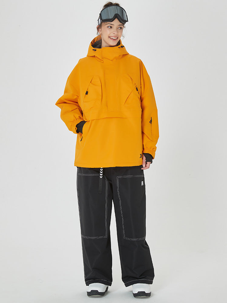 Damen-Mountain-Freerider-Freestyle-Snowboardanzug Anorak Snowboardjacke & -hose