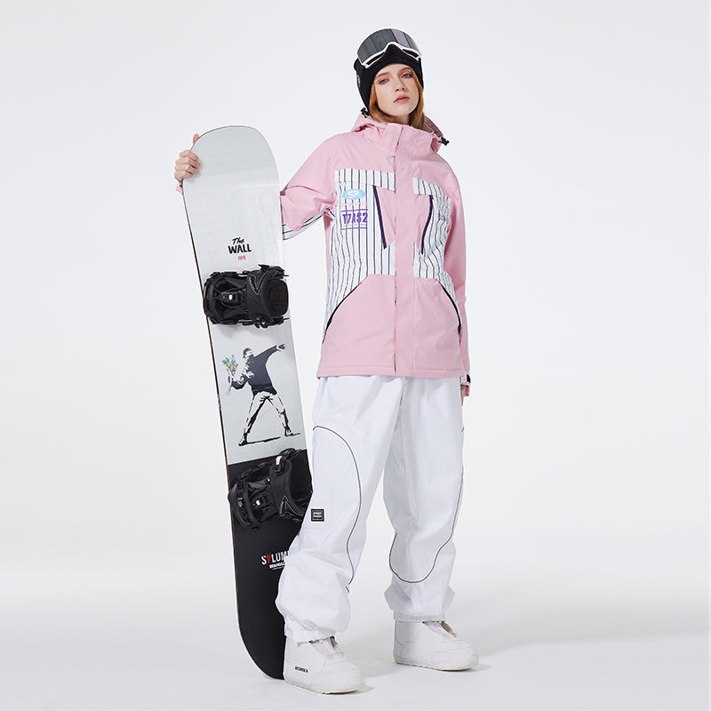 SpeedPanda Mountain Unisex Alpine Avalanche Flare Expedition Schneeanzug für Damen und Herren