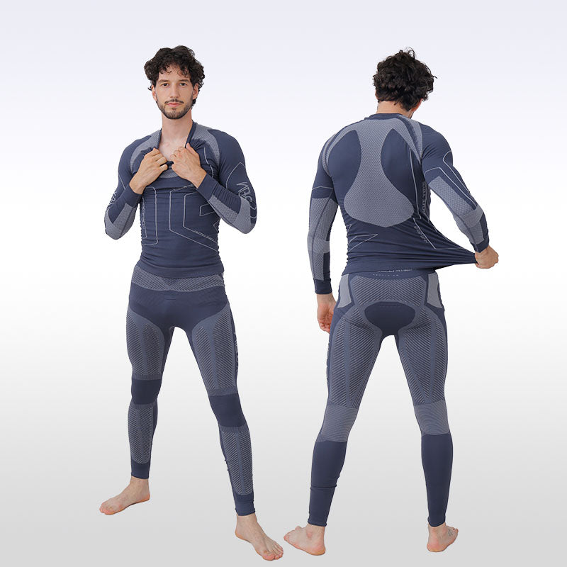 Snowverb Damen Komfortables, warmes und funktionales Funktions-Baselayer-Set