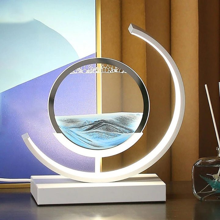 Luvano Tischleuchte Treibsand LED Deko