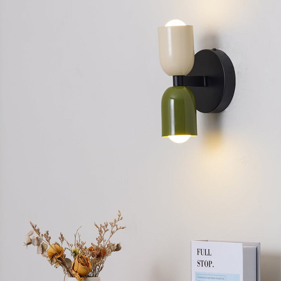 Luvano Wandleuchte Macaron bunt Nordic
