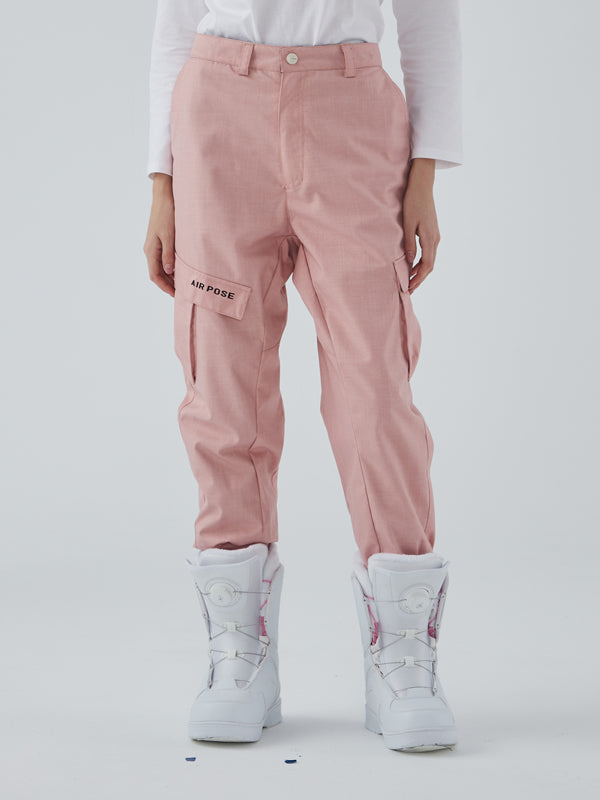 Damen Air Pose Ski-Latzhose mit hohem Bund für den Winter