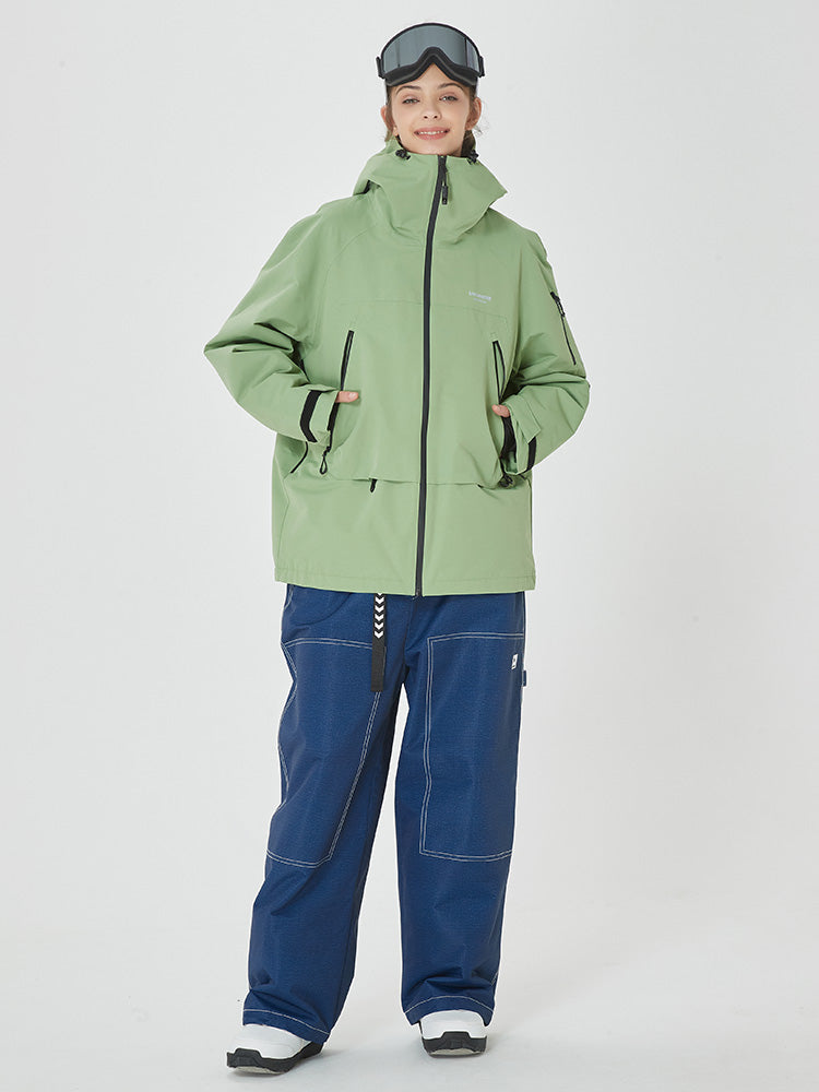 Mountain Breaker Damen-Skianzug mit Thermoisolierung, bestehend aus Anorak, Schneejacke und -hose