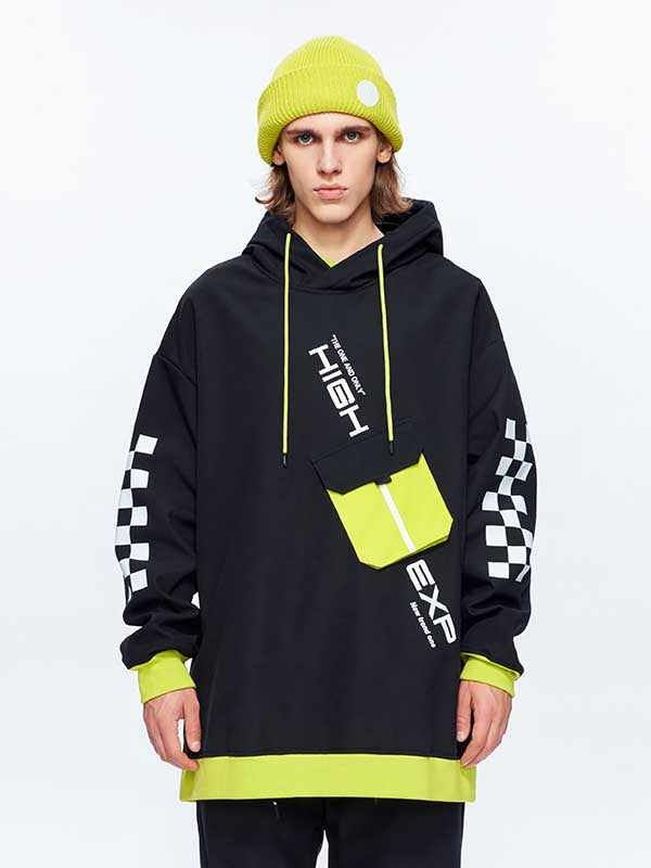 Herren-Hoodie „High Experience Vibrant Daily Motion Zone“