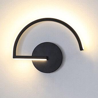 Luvano LED Wandleuchte Bogen minimalistisch