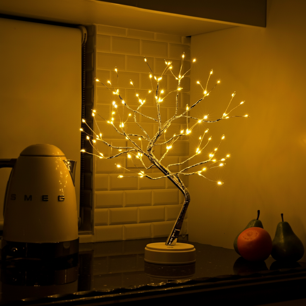 Luvano Tischleuchte Bonsai LED Deko
