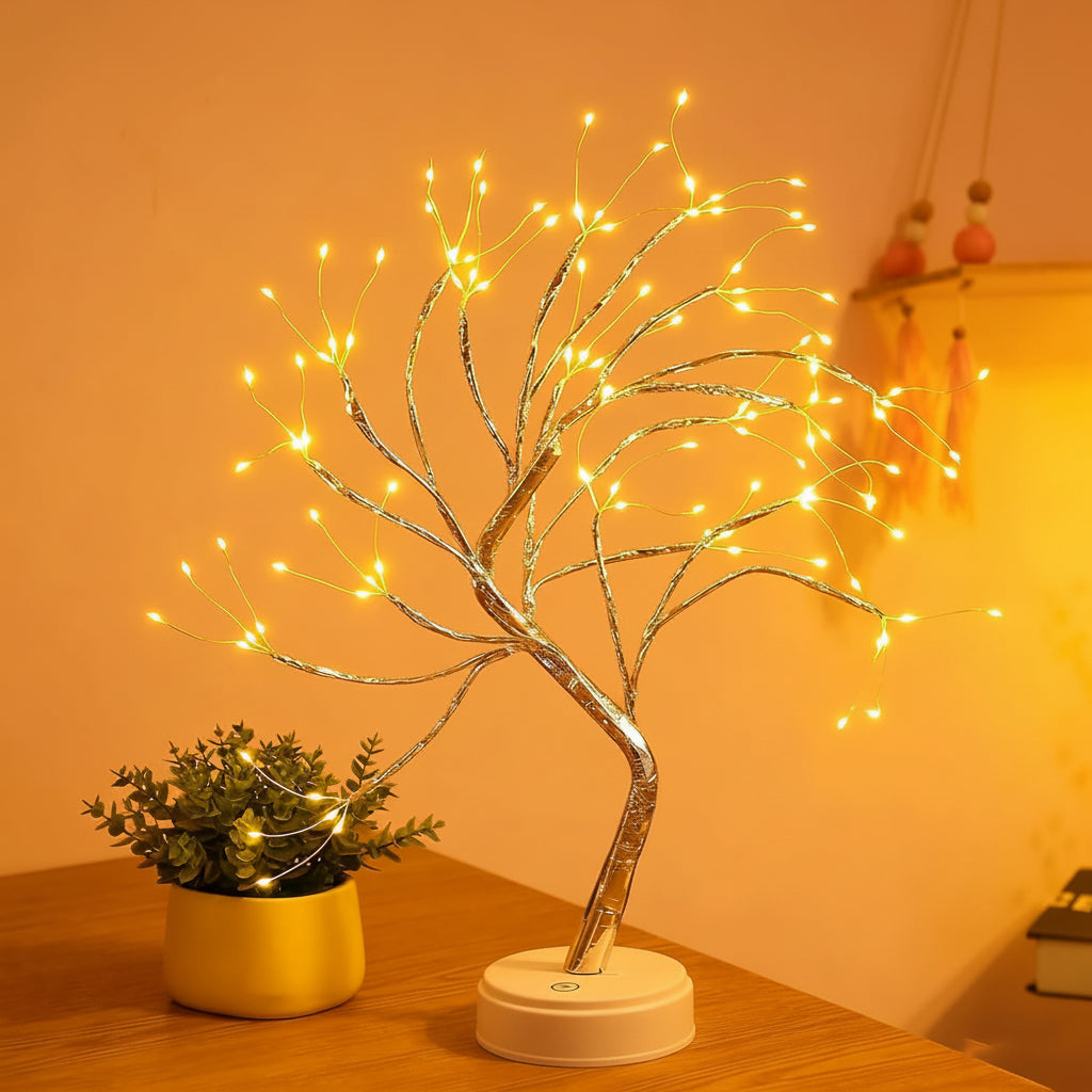 Luvano Tischleuchte Bonsai LED Deko