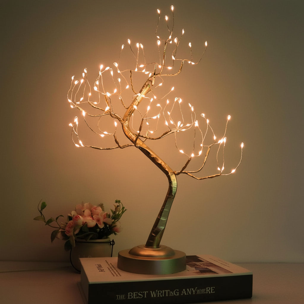 Luvano Tischleuchte Bonsai LED Deko
