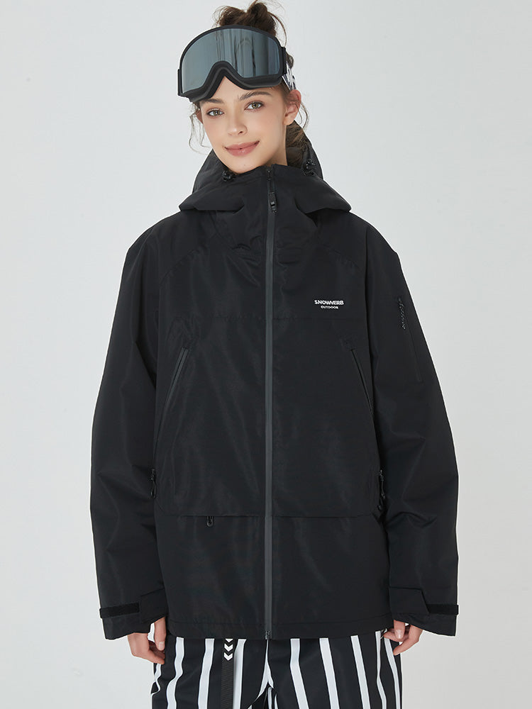 Damen Mountain Breaker Thermo-Wintermantel Anorak Schneejacke