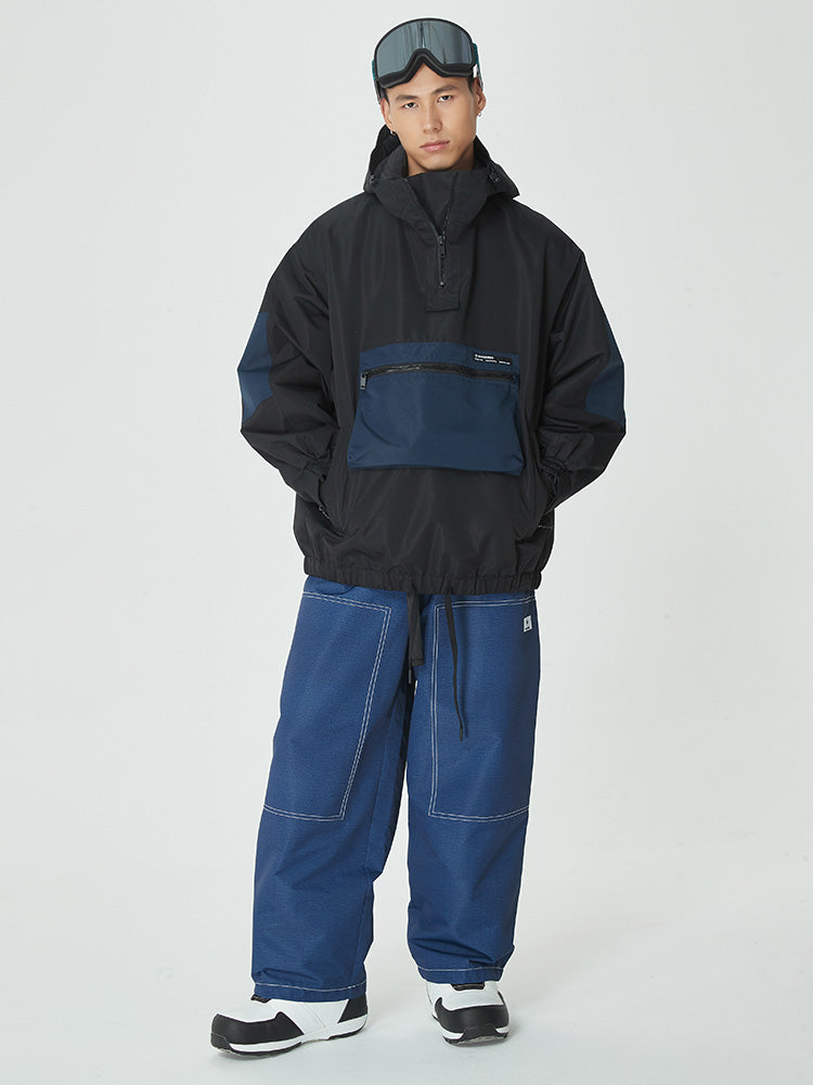 Herren Mountain Freerider Freestyle Schneeanzug Baggy Snowboardanzug