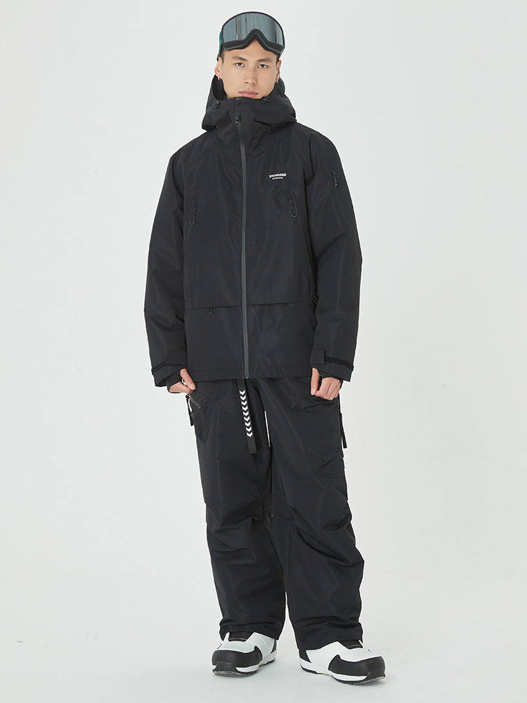 Mountain Breaker Herren-Skianzug, Thermo-Winterjacke und -hose