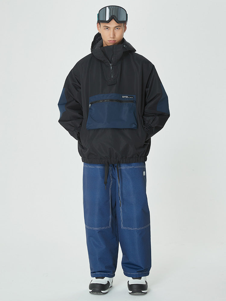 Herren Mountain Freerider Freestyle Schneeanzug Baggy Snowboardanzug