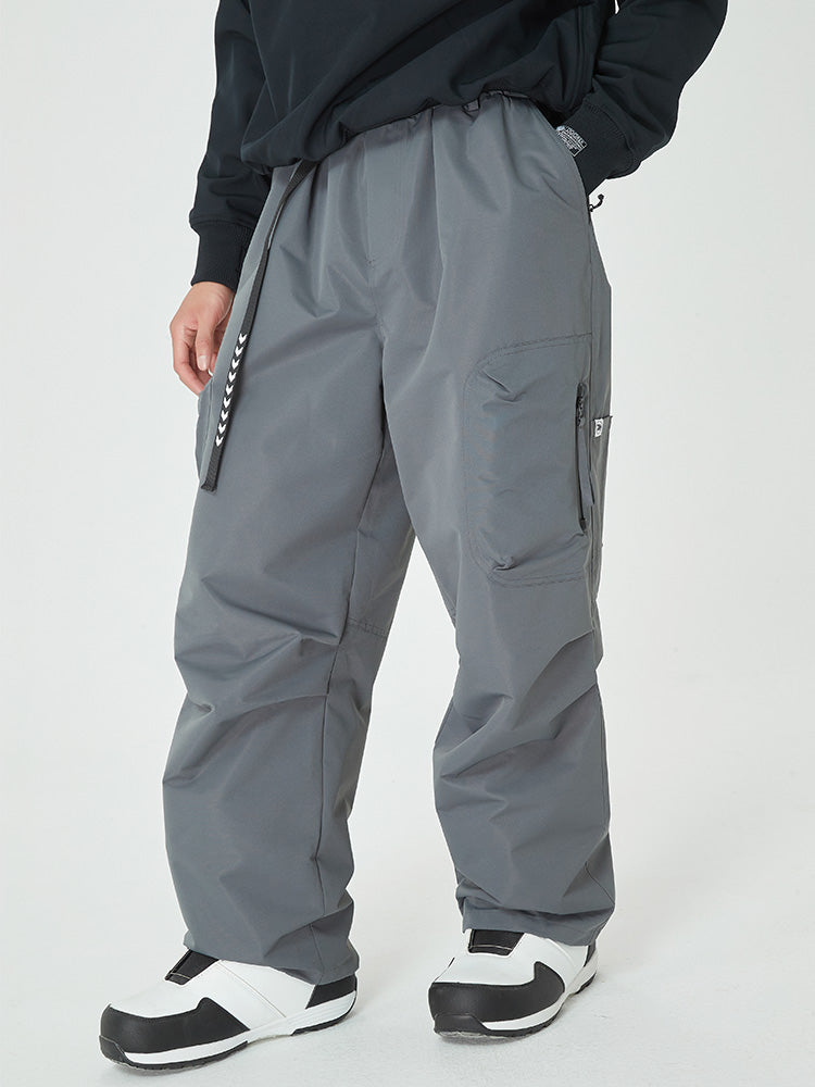 Prime Mountain Baggy-Skihose für Herren mit zwei seitlichen Cargotaschen