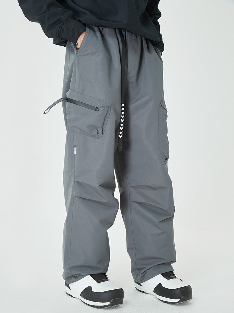 Prime Mountain Baggy-Skihose für Herren mit zwei seitlichen Cargotaschen