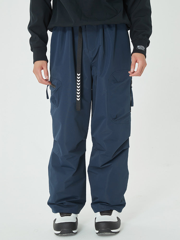 Prime Mountain Baggy-Skihose für Herren mit zwei seitlichen Cargotaschen