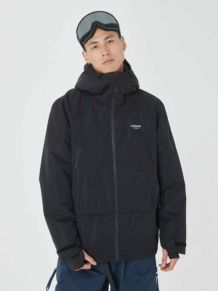 Herren Mountain Breaker Thermo-Wintermantel Anorak Schneejacke
