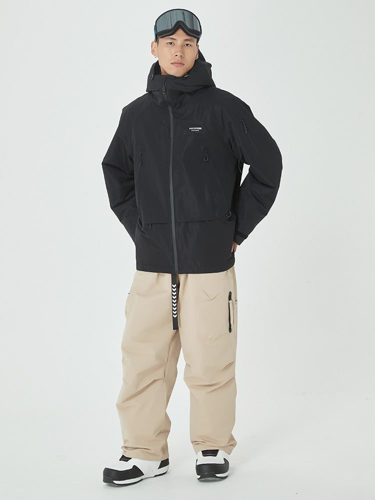 Mountain Breaker Herren-Skianzug, Thermo-Winterjacke und -hose