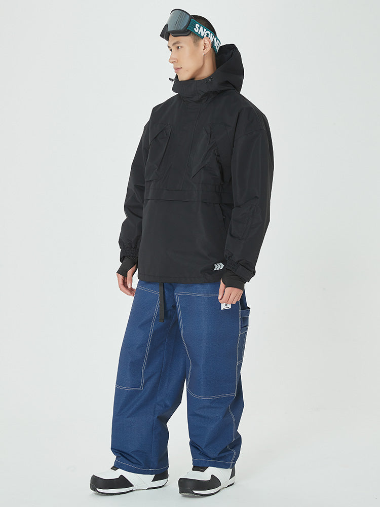 Herren Mountain Freerider Freestyle Schneeanzug Anorak Snowboardjacke & -hose