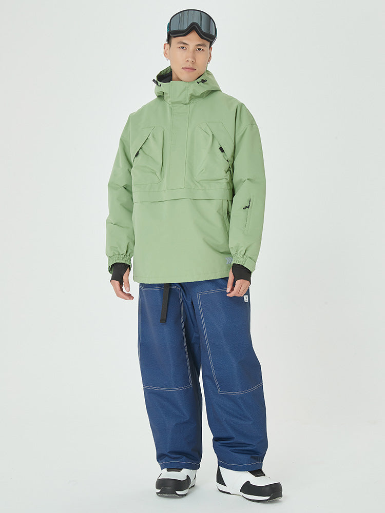 Herren Mountain Freerider Freestyle Schneeanzug Anorak Snowboardjacke & -hose