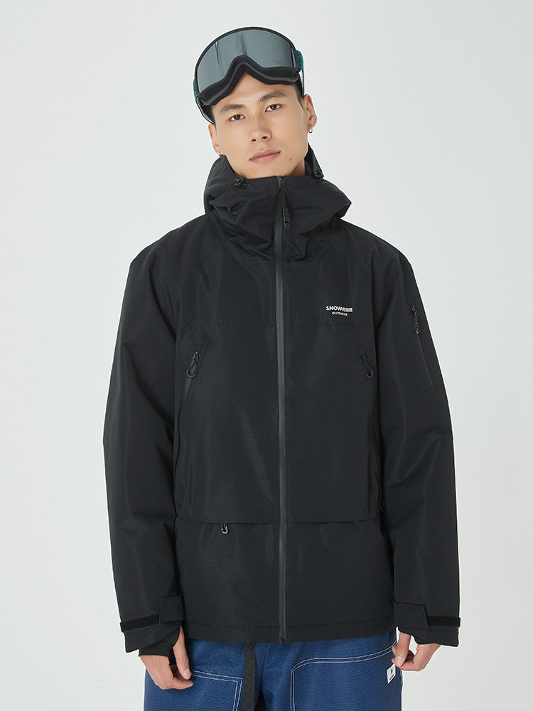 Herren Mountain Breaker Thermo-Wintermantel Anorak Schneejacke